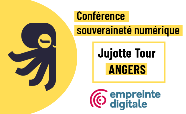 Conférence Jujotte Tour le 20 octobre : La souveraineté numérique